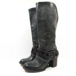 Freebird Beaut Leather Tall Heeled Boots - Women's Size 7